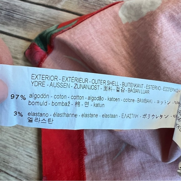 Zara Girls Tropical Floral Dress - Picture 9 of 9